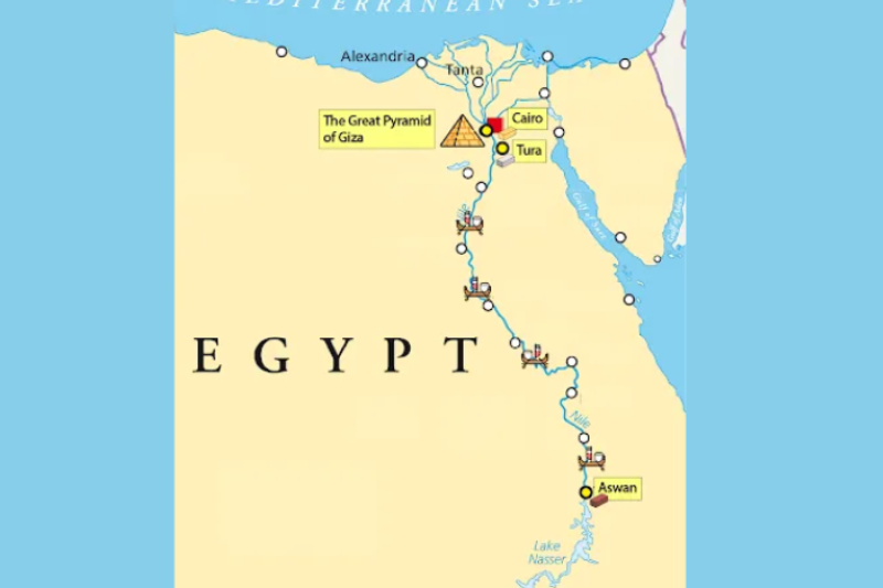 Dove sorgono le Piramidi di Giza