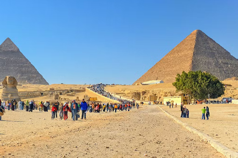 Spiegazione sulle Piramidi di Giza