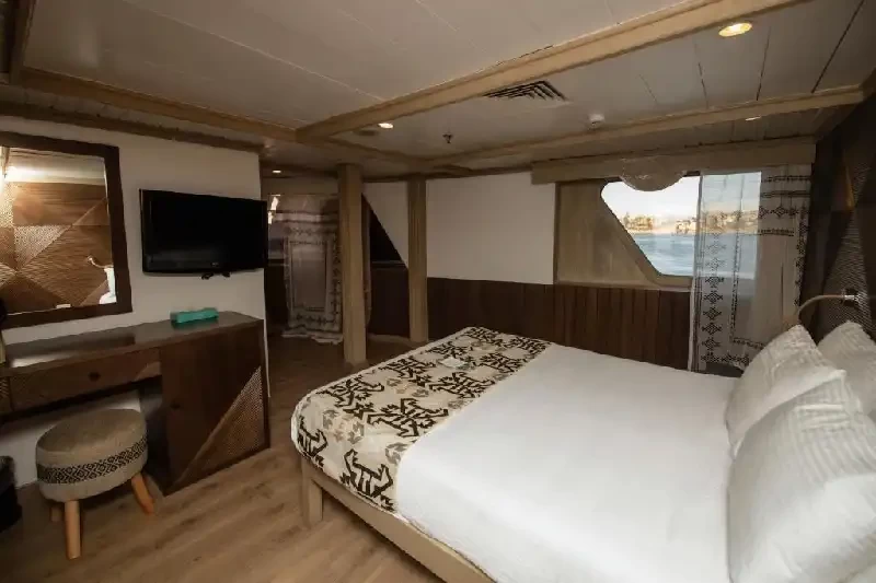 Cabina elegante sulla motonave Mahrousa 5 stelle